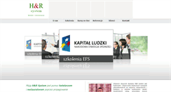 Desktop Screenshot of hr-system.pl
